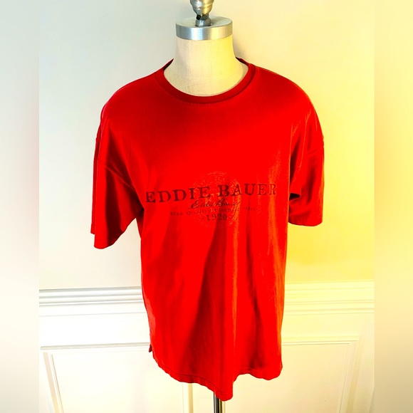 Eddie Bauer Herren T-Shirt - Baumwolle Fashion Shirt Klassisch